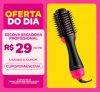 Escova Secadora Profissional Seca Alisa E Modela Cabelo Com Cabo – Dfjn