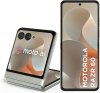 Smartphone Motorola Razr 60-256GB 24GB (12GB RAM+12GB Ram Boost) Tela dobrável 6,9″ pOLED e externa 3,6” Moto AI camera IP48 – Branco