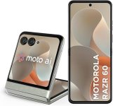Smartphone Motorola Razr 60-256GB 24GB (12GB RAM+12GB Ram Boost) Tela dobrável 6,9″ pOLED e externa 3,6” Moto AI camera IP48 – Branco