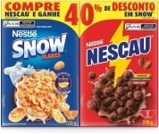 Kit Cereal Matinal Chocolate Nescau 210g + Snow Flakes 230g Mais Economia