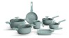 Conjunto Panelas 7 Peças Sartin Cook Cor Aquamint Mimo Style Cor Verde-claro