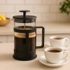 Cafeteira Prensa Francesa Cremeira 350 Ml Café Chá Em Vidro
