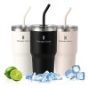 Copo Térmica 600ml Inox Anti-vazamento Para Café/chá/bebidas