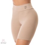 1 Short Segunda Pele Cos Alto Duplo Bermuda Anagua Modelador Lingerie