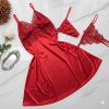 KIT 1 camisola sem bojo feminina e 2 calcinhas sexy