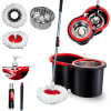 Mop Giratorio Com Cesto Em Inox Preto – Nybc