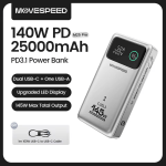 Bateria Externa MOVESPEED M25Pro 140W Power Bank 25000mAh PD3.1 Fast Charge