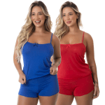 Kit 2 Baby LISO Doll Micro Short Doll Lingerie Sexy