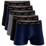 Kit 5 Cuecas Boxer Sandrini Algodão Adulto Masculinas Elastano Original