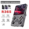 Console Portátil R36S + de 15.000 Jogos Vídeo Game 64g Linux Tela IPS 3.5 Polegadas videogame