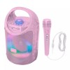 Caixa de Som Hello Kitty com Microfone Led Multimídia 60W Letron Leonora – 94508