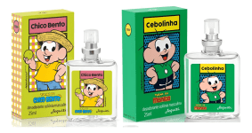 Presente Menino Kit Cebolinha + Chico Bento 2 Colônias 25ml Jequiti