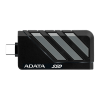 SSD Externo ADATA SC735, 1TB, USB 3.2, 1000G , Leitura 1050 e Gravação 1000 MB/s- S – SC735-1000G-CCBK/BU
