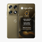 Smartphone Motorola Signature 5G – 512GB 24GB (12GB RAM + 12GB RAM Boost), 3 cameras 50MP Sony Lytia e Zoom 100x, Tela 1.5K extreme Amoled 165hz – Verde Oliva