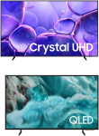 Smart TV 85″ Crystal UHD 4K U8100F + Vision AI TV 50″ QLED Ultra 4K