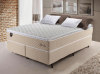 Conjunto Cama Box King Size Alford 193x203x66 Bege c/ Molas Ensacadas – King House