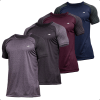 4 Camisetas Masculina Dry Fit Premium Camisa Academia Kit