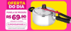 Panela de Pressão Clock 4,5L Prata Eco