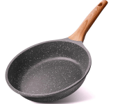 Frigideira Panela De Cerâmica Indução Magnética Ou Gás Compacta Com Cabo Ergonômico Linha Premium