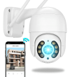 Câmera Ip A8 App Icsee Infravermelho Prova D’água Externa Wifi Hd Cor Branco