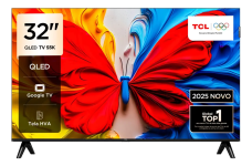 Smart TV 32” FHD TCL 32S5K QLED Dolby Audio Google TV