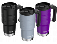 Copo térmico Termolar Vaso térmico cor cinza 590mL