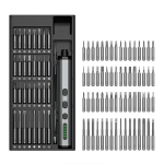 Kit Chave Elétrica Multifunção 68 em 1 Para Manutenção Torx Fenda