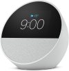 Echo Spot com Alexa (Geração mais recente) | Despertador inteligente com som vibrante | Cor Branca, com Acesso Antecipado à Alexa+