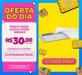 Porta Frios Duplo Atina Brinox