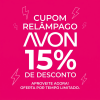 Cupom de 15% em suas compras na Avon