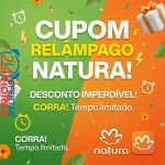 Cupom de 15% na Natura