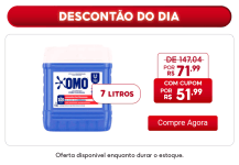 Lava Roupas Lavanderia Pro Líquido 7L Omo
