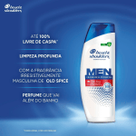 Head & Shoulders Shampoo Anticaspa Fragrância Poderosa Old Spice 400 ml