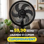 Ventilador Prime Air 36cm Maxx Force 6 pás 60W AVTE300 – Britânia