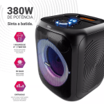 Caixa de Som Philco Extreme Flash Lights 380W PCX4800