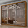Guarda-Roupa Ravena Top Ii Reflecta 3 Portas e 6 Gavetas – Rufato Imbuia