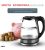 Chaleira Elétrica De Vidro Temperado 1000W Desligamento Automático 2 Litros Linha Premium – HOME GOODS