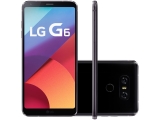 Smartphone LG G6 64GB Preto 4G Quad Core – 4GB RAM Tela 5,7” Câm. 13MP + Selfie 5MP Preto