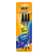 BIC 930095 Kit Enem – Caneta Esferográfica Cristal Dura Mais, A Clássica, com 3 Canetas Pretas, Ideal para o Enem