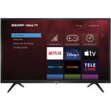 Smart TV 43″ Led Semp Roku R5500 FHD Wifi Dual Band 3 HDMI 1 USB com Controle por Aplicativo