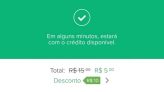 Recarga com desconto de R$ 10,00 para clientes TIM