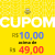 Cupom de R$ 10 em pedidos acima de R$ 49 no Mercado Livre