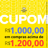 Cupom de R$ 1.000,00 de desconto em compras acima de R$ 1.200,00 no Mercado Livre pagando com Saldo em conta do Mercado Pago