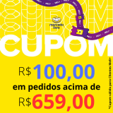 Cupom de R$ 100,00 em pedidos acima de R$ 659,00 no Mercado Livre para Clientes Meli+