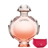 Olympéa Aqua Paco Rabanne Eau De Parfum – Perfume Feminino 50ml+necessaire Pink Com Puxador Em Fita