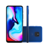 Smartphone Motorola Moto E7 Plus 64GB Azul Navy 4G Tela 6.5 Pol. Câmera Dupla 48MP Selfie 8MP Android 10.0