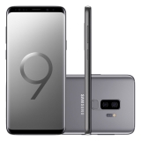 Smartphone Samsung Galaxy S9 Plus 128GB Cinza 4G Tela 6.2 Câmera 12MP Android 8.0
