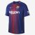 Camiseta Nike Barcelona I 2017/2018 Torcedor Masculina