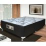 Unibox Casal Softflex Imperial Unispring com Mola Bonnel e Tecido em Poliéster 43x138x188 – Preto
