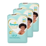 Kit de Fraldas Pampers Premium Care Mega XXG – 72 unidades